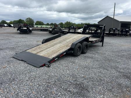 Used 2023 MAXXD 83" X 24' 16k Gooseneck Tilt Trailer