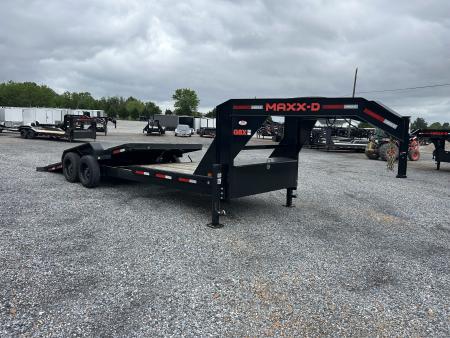 Used 2023 MAXXD 83  X 24' 16k Gooseneck Tilt Trailer