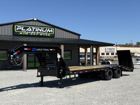 New 2026 Load Trail GP 102X25 GOOSENECK W/MAX RAMPS AND 14 PLY TIRES 25.9K GVWR Flatbed Trailer