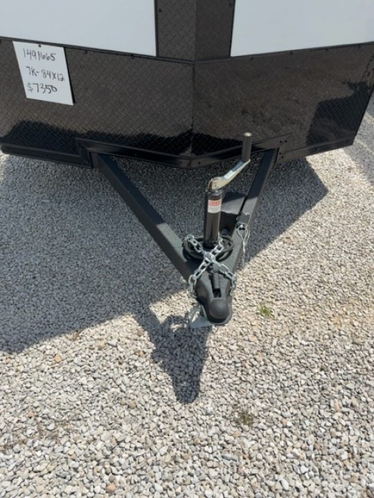 New 2026 Impact Trailers 7 x 12 Quake Flat Top V-Nose 7K