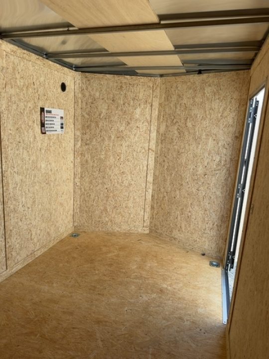 New 2026 Impact Trailers 7 x 12 Quake Flat Top V-Nose 7K