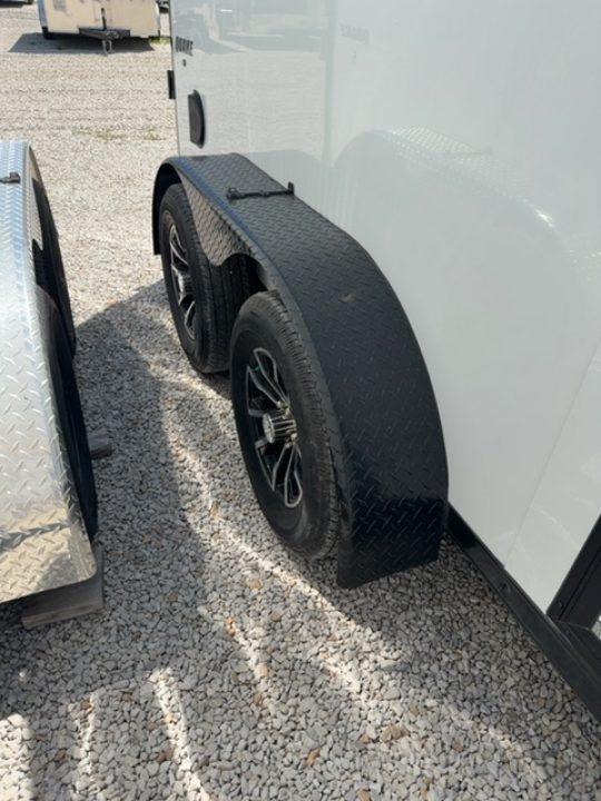 New 2026 Impact Trailers 7 x 12 Quake Flat Top V-Nose 7K