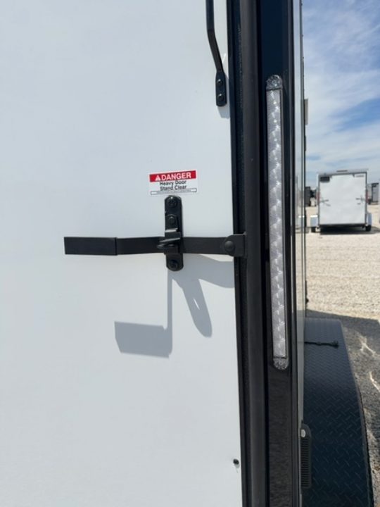 New 2026 Impact Trailers 7 x 12 Quake Flat Top V-Nose 7K
