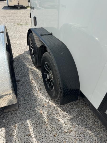 New 2026 Impact Trailers 7 x 12 Quake Flat Top V-Nose 7K