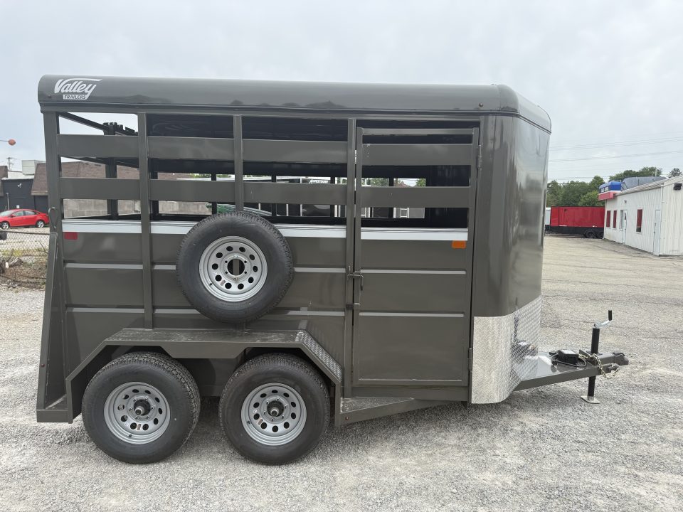 New 2026 Valley Trailers 12' STOCK TRAILER