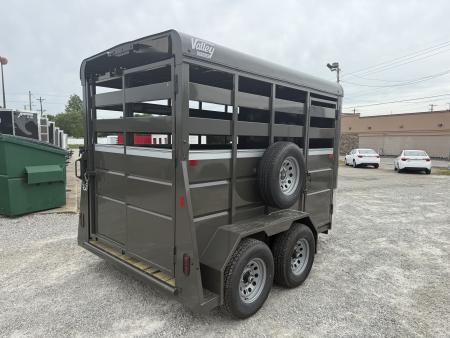 New 2026 Valley Trailers 12' STOCK TRAILER