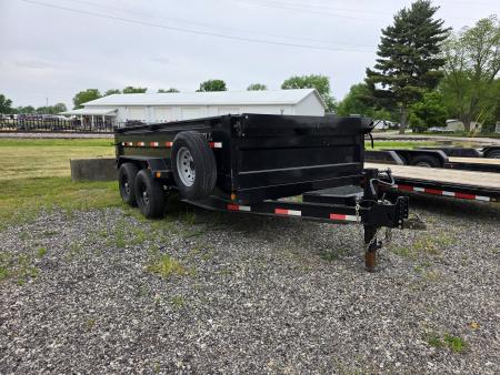 Used 2022 Iron Bull 7x14 dump Dump Trailer