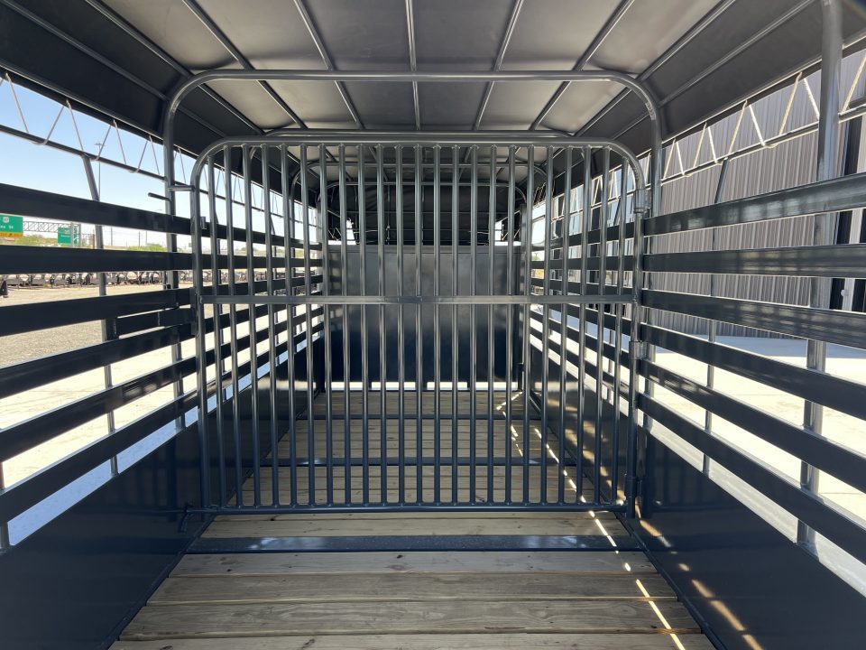 New 2027 Good Guys 6'8"x20' GN Bar Top Livestock Trailer - Wrangler