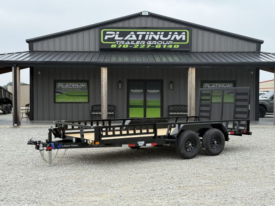 New 2026 Load Trail UE 83X16 TANDEM AXLE W/4' FOLDING GATE, SIDE LOAD ...