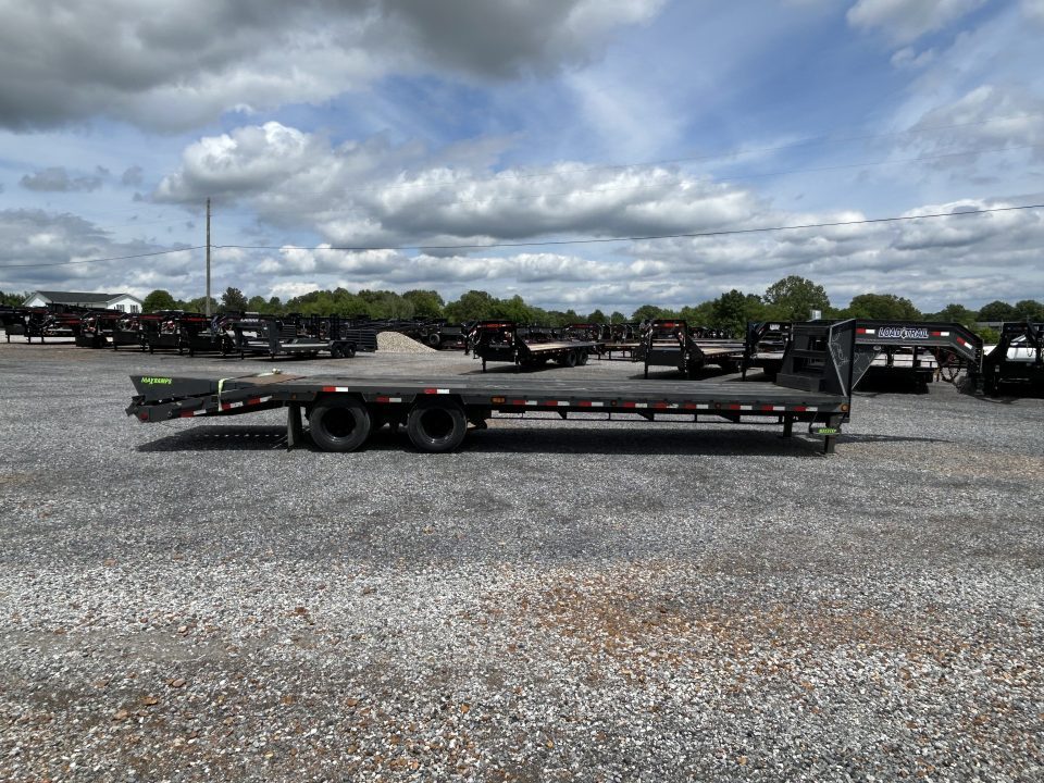 Used 2020 Load Trail 102"X30' 40K GVWR Gooseneck Flatbed Trailer