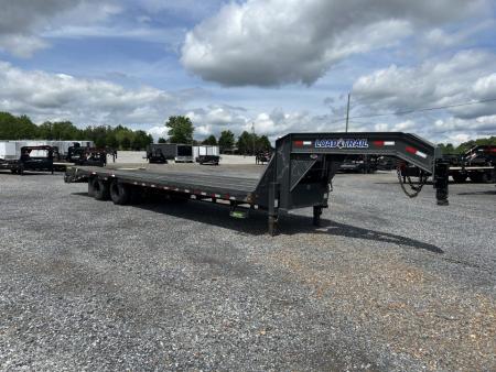 Used 2020 Load Trail 102 X30' 40K GVWR Gooseneck Flatbed Trailer