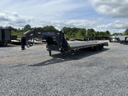 Used 2020 Load Trail 102"X30' 40K GVWR Gooseneck Flatbed Trailer