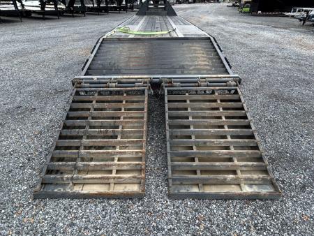 Used 2020 Load Trail 102"X30' 40K GVWR Gooseneck Flatbed Trailer