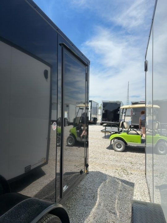 New 2026 Impact Trailers 6 x 12 Quake Flat Top V-Nose 7K