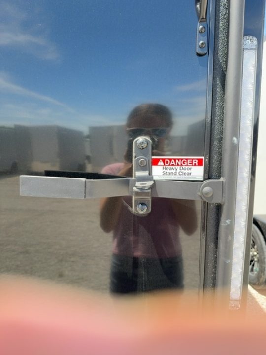 New 2026 Impact Trailers 6 x 12 Quake Flat Top V-Nose 7K
