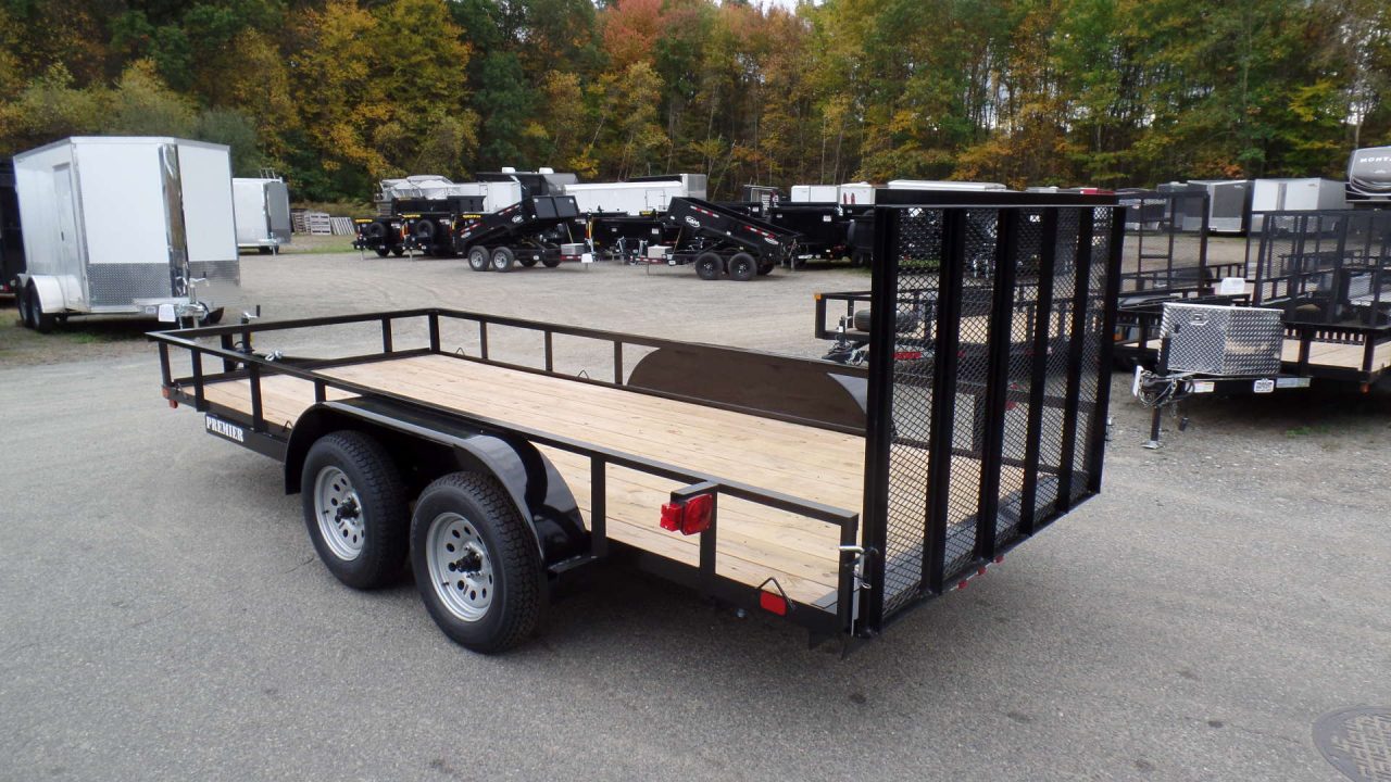 New 2026 Premier Trailers Inc. 6.5X16 Landscape Trailer, 7,000 lb. GVWR Utility Trailer
