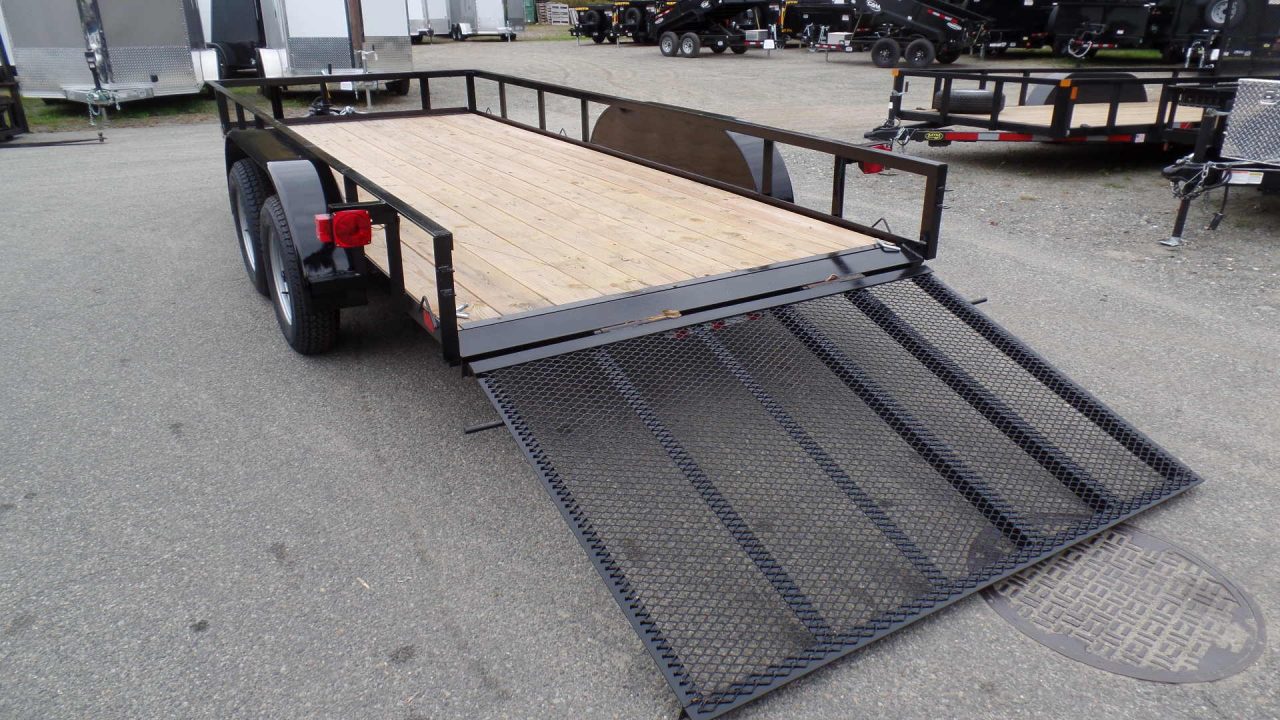 New 2026 Premier Trailers Inc. 6.5X16 Landscape Trailer, 7,000 lb. GVWR Utility Trailer