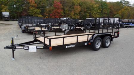 New 2026 Premier Trailers Inc. 6.5X16 Landscape Trailer, 7,000 lb. GVWR Utility Trailer