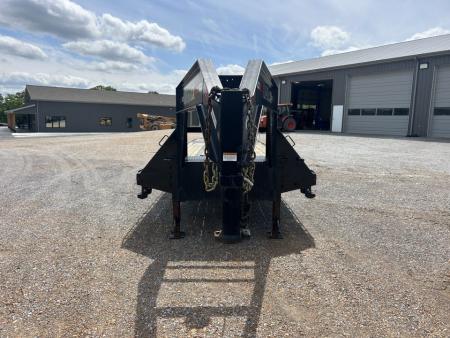 Used 2023 RawMaxx 102"X40' 22K GVWR Gooseneck Flatbed Trailer