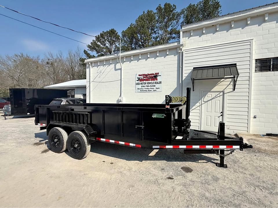 New 2026 Oak Ridge 7x16x2 14k Dump Trailer