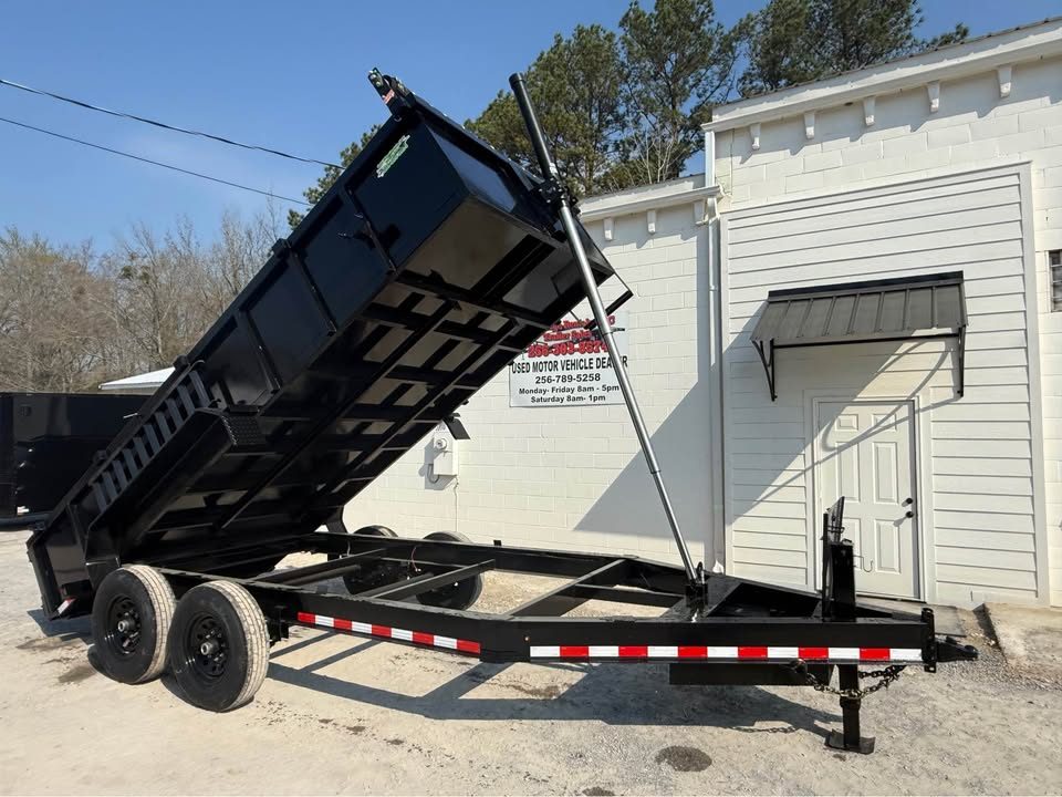 New 2026 Oak Ridge 7x16x2 14k Dump Trailer