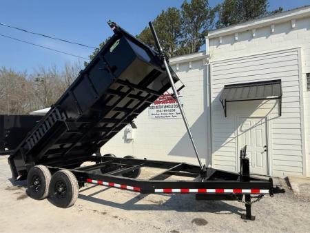 New 2026 Oak Ridge 7x16x2 14k Dump Trailer