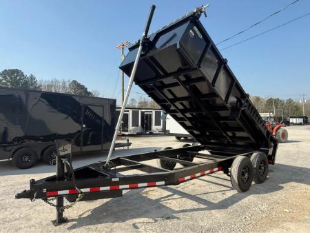 New 2026 Oak Ridge 7x16x2 14k Dump Trailer
