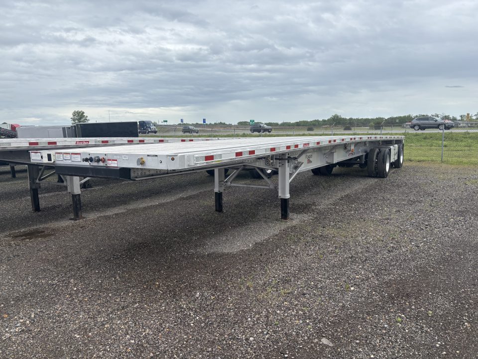 Used $1,395/month RENT TO OWN - 2024 Great Dane FXP 48' Flatbed Semi Trailer
