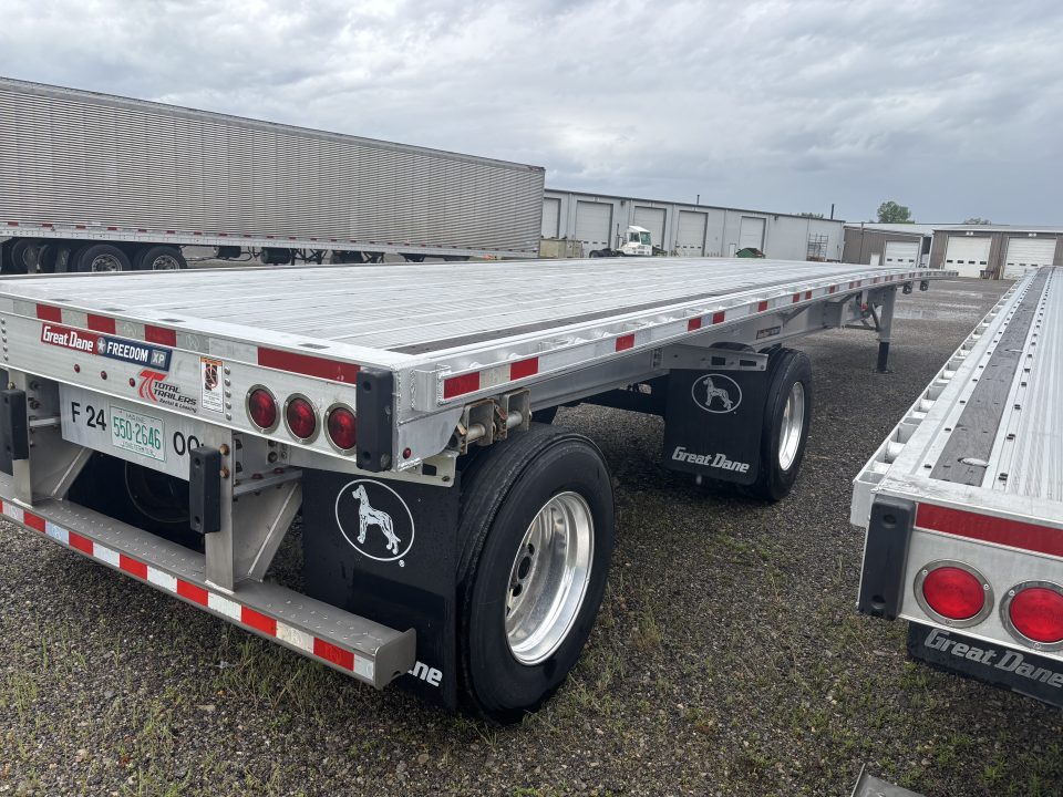 Used $1,395/month RENT TO OWN - 2024 Great Dane FXP 48' Flatbed Semi Trailer