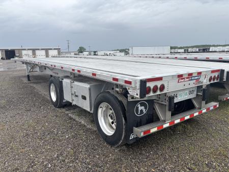Used $1,395/month RENT TO OWN - 2024 Great Dane FXP 48' Flatbed Semi Trailer