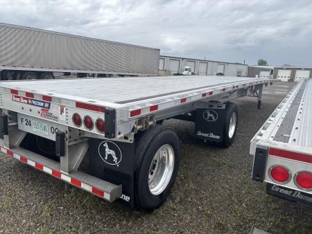 Used $1,395/month RENT TO OWN - 2024 Great Dane FXP 48' Flatbed Semi Trailer