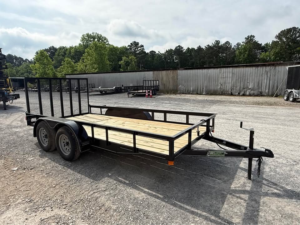 New 2026 Oak Ridge 76x14TA Utility Trailer