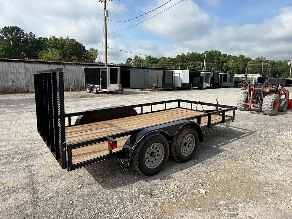 New 2026 Oak Ridge 76x14TA Utility Trailer