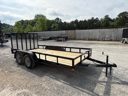 New 2026 Oak Ridge 76x14TA Utility Trailer