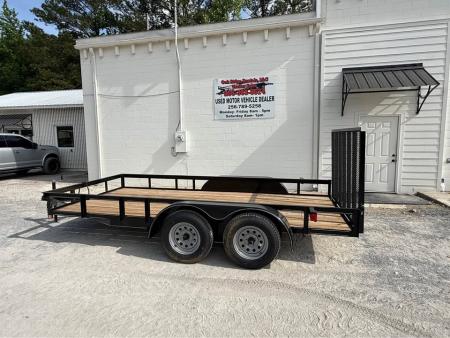 New 2026 Oak Ridge 76x14TA Utility Trailer