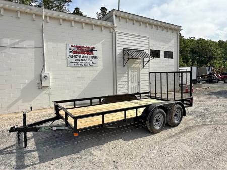 New 2026 Oak Ridge 76x14TA Utility Trailer