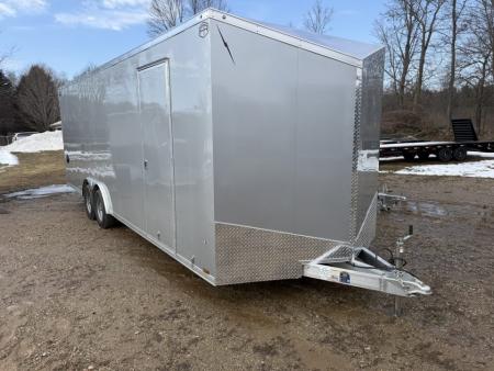 New 2026 Lightning Trailers 8.5X24 7' INTERIOR 10K W/RAMP DOOR ALL ALUMINUM Cargo / Enclosed Trailer