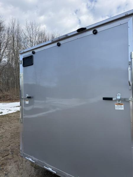 New 2026 Lightning Trailers 8.5X24 7' INTERIOR 10K W/RAMP DOOR ALL ALUMINUM Cargo / Enclosed Trailer