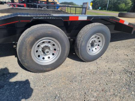 New 2026 Double A 26'x102" Gooseneck Equipment Trailer with Drive Over Fenders Equipment Trailer