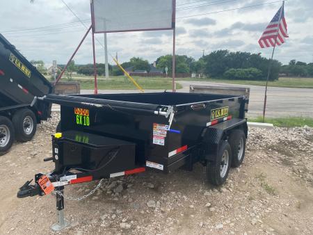 New 2026 US Built 6' x 10' x 2 ' Dump Trailer - 7K GVWR