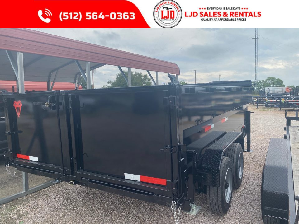 New 2026 Texas Pride - Gooseneck Dump Trailer 18K GVWR - 16X3