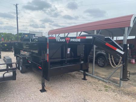 New 2026 Texas Pride - Gooseneck Dump Trailer 18K GVWR - 16X3