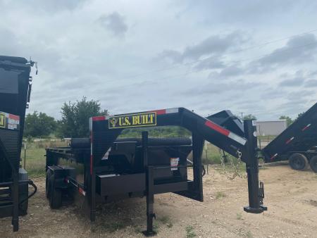 New 2025 - US Built - Gooseneck Dump Trailer 16 x 2 - 16K GVWR - Tarp