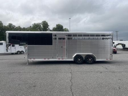 New 2027 Sundowner RANCHER EXP-24' Stock / Stock Combo Trailer
