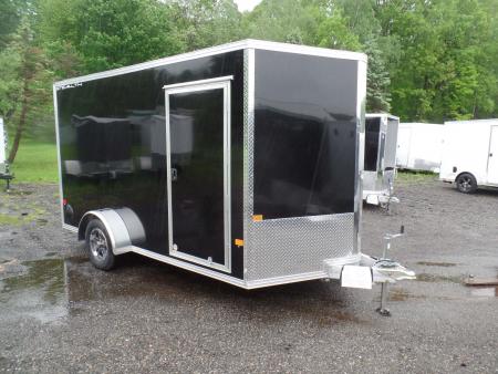 New 2026 ALCOM 7X12 Single Axle Model C7X12SSA-IF Cargo / Enclosed Trailer