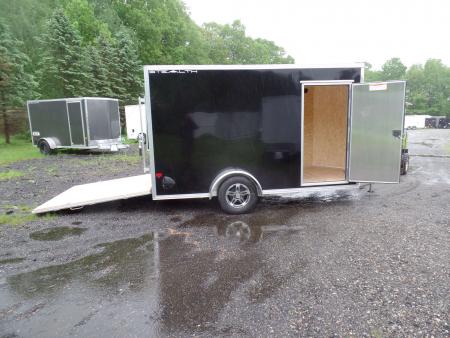 New 2026 ALCOM 7X12 Single Axle Model C7X12SSA-IF Cargo / Enclosed Trailer