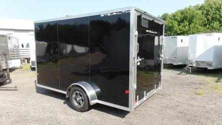 New 2026 ALCOM 7X12 Single Axle Model C7X12SSA-IF Cargo / Enclosed Trailer