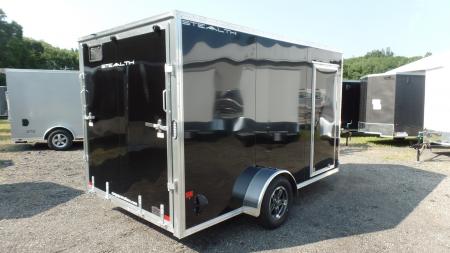 New 2026 ALCOM 7X12 Single Axle Model C7X12SSA-IF Cargo / Enclosed Trailer