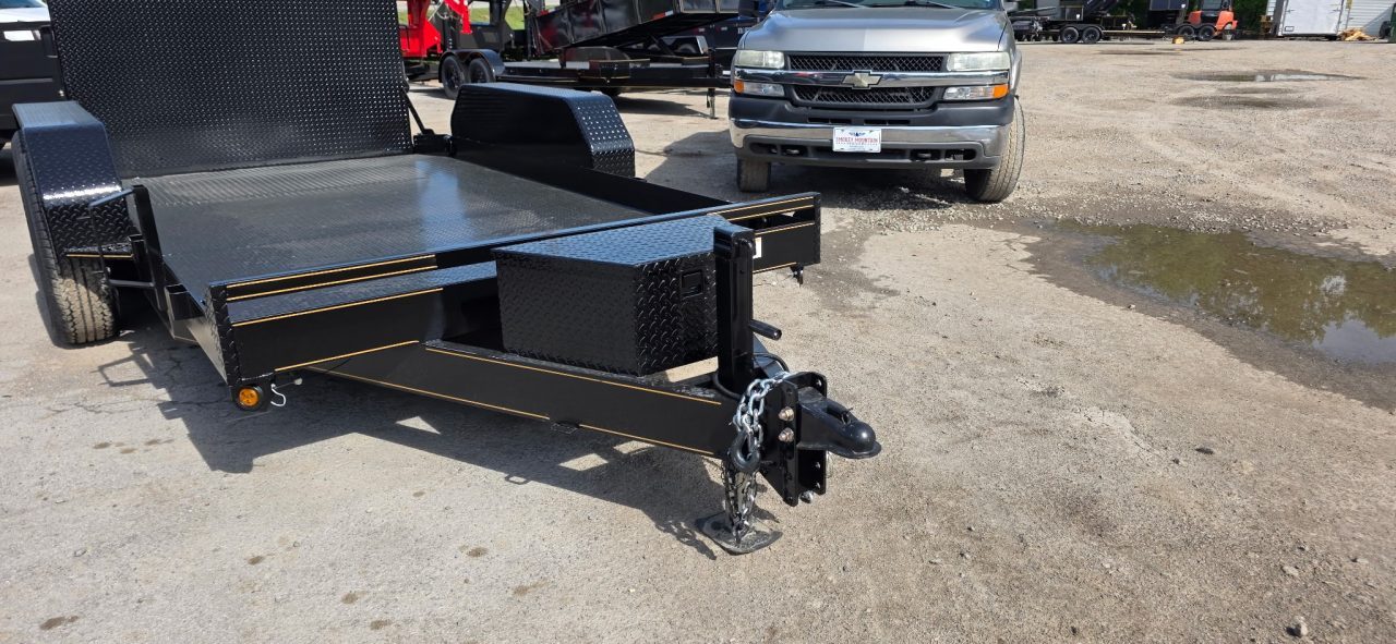 New 2026 P & T Trailers 14K 82X16 SCISSOR LIFT Equipment Trailer