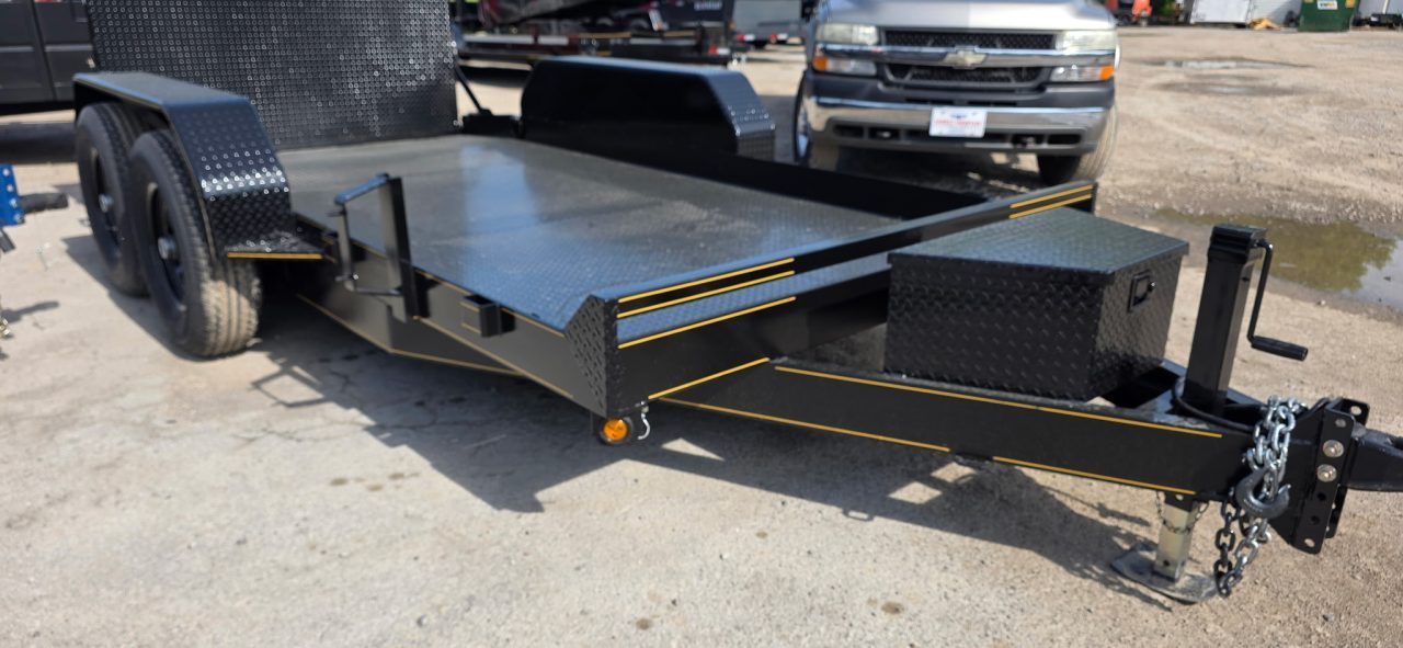 New 2026 P & T Trailers 14K 82X16 SCISSOR LIFT Equipment Trailer
